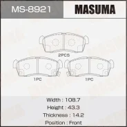 ������� �������� Masuma MS-8921 / AN-790WK front Masuma, �������� MS8921 ����