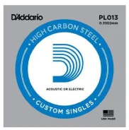 ��������� ������ ��� �������, �����, .013 D'ADDARIO PL013 Plain Steel ����