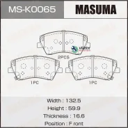 ������� ��������� Hyundai Elantra VI 15- �������� �����. Masuma MSK0065 MSK0065 ����