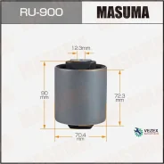 ����������� BMW X3(E83) �����. ���. /����. Masuma RU900 RU900 ����
