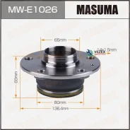 ������� � ����������� VW Tiguan 13- �����. Masuma MWE1026 MWE1026 ����