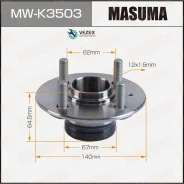 ������� � ����������� Hyundai Accent 00- ����. Masuma MWK3503 MWK3503 ����