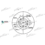 ���� ��������� ������ FORD USA: Probe I 88-93, Mazda: 626 II 83-87, III 87-92, Chery Tiggo. Patron PBD2571 PBD2571 ����