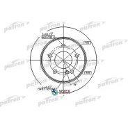 ���� ��������� Mercedes W202 180-280 ������ D=258��. Patron PBD2653 PBD2653 ����