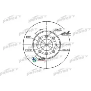 ���� ��������� Mitsubishi Galant 96- ���. Patron PBD4345 PBD4345 ����