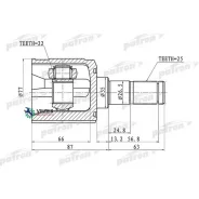 ���� Hyundai Accent LC 1.3-1.5 00-10 ����. Patron PCV1003 PCV1003 ����