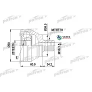 ���� ������ �-�� 38x59.5x25 AUDI: 100 1.8 1.88-12.90 Patron PCV1119 PCV1119 ����