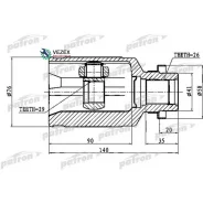 ���� Mitsubishi Outlander -06 �����. Patron PCV1758 PCV1758 ����