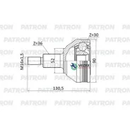 ���� �������� 36X52X30 Skoda Rapid III (NH3) 2012- Volkswagen POLO V Sedan 2010- Patron PCV2137 PCV2137 ����