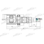 ���� ����� ���� �-�� 23x40x21 FORD: Focus 98 - 04, Focus ��������� 99 - 04 1.6 Patron PCV5036 PCV5036 ����