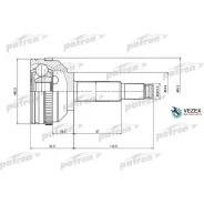���� 26X54X32 Chrysler Pacifica -08 ������. Patron PCV6751 PCV6751 ����