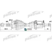 ������� ����� 35X816X41 Citroen Jumper 2,2 HDI 06-, FIAT Ducato 2,2D 2,3D 06-, Peugeot Boxer 2,2 HDI 06- Patron PDS0426 PDS0426 ����