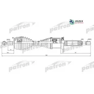��� VW Multivan/Transporter 09- ���. ����. (38X1026X37) Patron PDS0444 PDS0444 ����