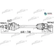 ��� Hyundai Elantra 11- �����. ���. Patron PDS0498 PDS0498 ����