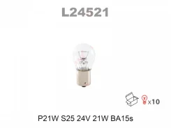 ����� P21W 24V BA15S LYNXauto L24521 L24521 ����