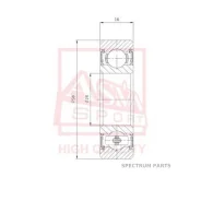 ��������� ������������� (28x58x16) ASVA AB285816 AB285816 ����