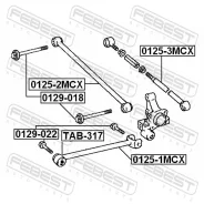 ���� ���������� | ��� ����/��� | Febest 0125-1MCX 01251MCX ����