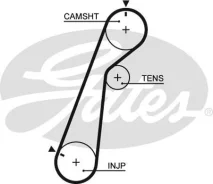 ������ ��� 76101x30 ��� Mazda B-Serie, FORD Ranger 2.5, Mazda E-Serie ��� gates 5478xs 5478XS ����
