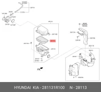 ������ ��������� ��� KIA SOUL, Hyundai Solaris, KIA RIO III hyundai-kia 281131r100 281131R100 ����