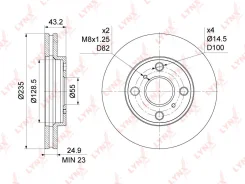 ���� ��������� ������������� (235x25) | ����� | BN1182 Toyota Probox/Succeed BN1182 ����