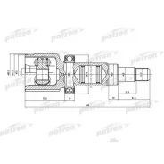 ���� ����� ���� �������� 23x40x21 FORD: Focus 98 - 04, Focus ��������� 99 - 04 1.6 Patron PCV5036 PCV5036 ����