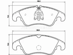 ������� ��������� Brembo P 85 098, �������� P85098 ����