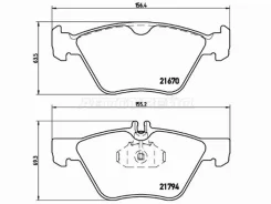 ������� ��������� Brembo P50026, �������� P50026 ����