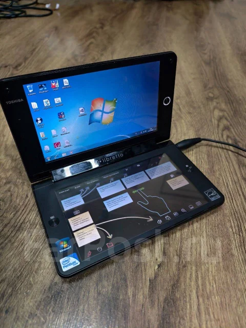 Toshiba Libretto. 1,2����, ��� 2048 ��, ���� 64���, WiFi: 1, Bluetooth: 1 ����