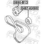 ���������� �����, �� Subaru Legacy B13 2003.01-2009.04 [JP] 0890B13 ����