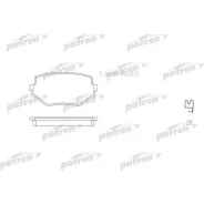 ������� ��������� �������� ������ Suzuki Grand Vitara 98-, Vitara 94-98, Vitara Cabrio 95-99 PBP1565 ����