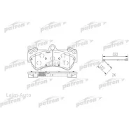������� ��������� �������� ������ Porsche Cayenne 02-, VW Touareg 02- PBP1625 ����