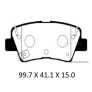 ������� ��������� �������� ������ Hyundai Solaris 17- / KIA RIO, X-Line 17- (����������� � �����) PBP189KOR ����