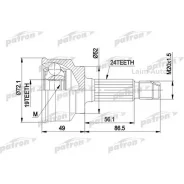 ���� ������ �-�� KIA Pride 90-, Mazda 121 II 90-96 PCV1171 ����