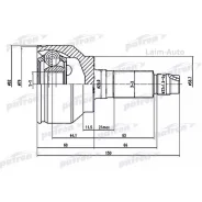 ���� �������� 28x58.5x24 Mazda 3 BK BL 03-, Mazda 5 CR 05-10 PCV1529 ����