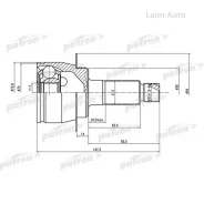 ���� �������� 28x58x29 Suzuki SX4 RW415/RW416/RW419/RW420 06- PCV1558 ����