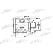 ���� ����� �-�� [A32, B27, D40, L120] Honda CRV/Odyssey 09.01- PCV4013 ����