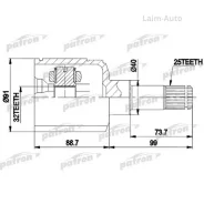 ���� ����� �-�� Chrysler Cirrus 95-00, Sebring 95-04, Dodge Stratus 95-00, Plymouth Breeze 96-00 PCV9538 ����