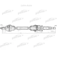 ������� �������� ������ 36x921,5x56x23 FORD C-MAX 04-07, Focus LL 06- PDS0381 ����