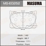������� �������� Masuma, PN0695 front Masuma MSE0252, �������� MSE0252 ����