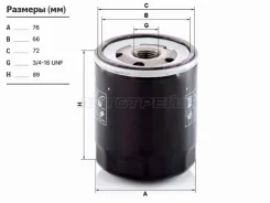 ������ �������� MANN W7061 W7061 ����