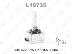 ����� D3S 12V (35W) PK32D-5, 6000K LYNXauto L19735 L19735 ����
