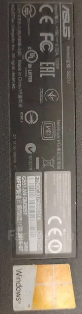 Asus ROG. 15.6", ��� 12 ��, ���� 2 000���, WiFi: 1, Bluetooth: 1, ����������� �� 3��. ����