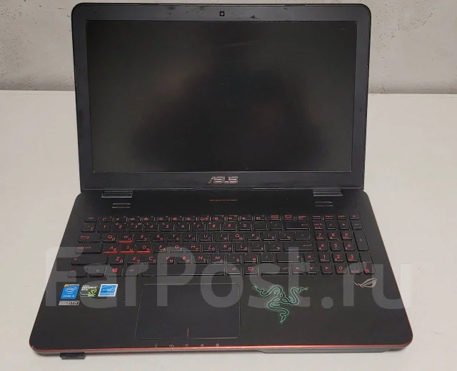 Asus ROG. 15.6", ��� 12 ��, ���� 2 000���, WiFi: 1, Bluetooth: 1, ����������� �� 3��. ����