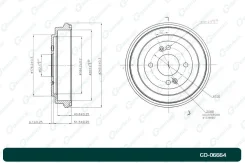 ������� ��������� G-brake GD-06664 GD-06664 GD06664 ����