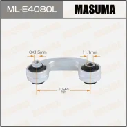 ������ ������������� (����) Masuma front ML-E4080 8E0411317 ����