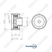 ����� ����� ��� Mazda BT-50 08-12 GMB GT40980 GT40980 ����