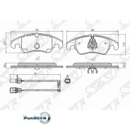 ������� ��������� (�������) Audi A4 08-15 / A5 07-16 SAT ST-1761090, �������� ST1761090 ����