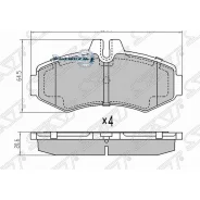 ������� ��������� (�������) Mercedes-Benz V-Class 96-03 / Vito 96-03 SAT ST-A2302220904, �������� STA2302220904 ����