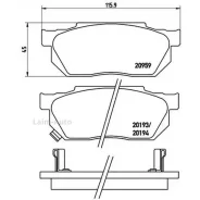 ������� ��������� �������� ������. Honda Civic III Hatchback (AL AJ AG AH) 10/83-10/87 / Honda C P28008 ����