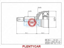 ������� �������� nissan micra - Hdk NI-44 NI44 ����